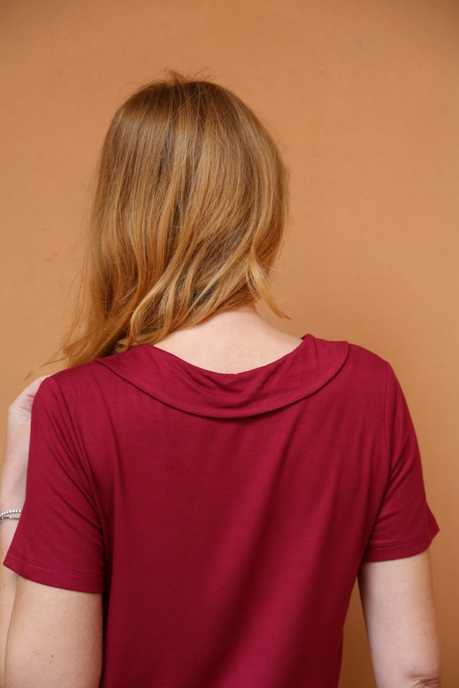 Rainbow _ Polo con colletto rosso viscosa