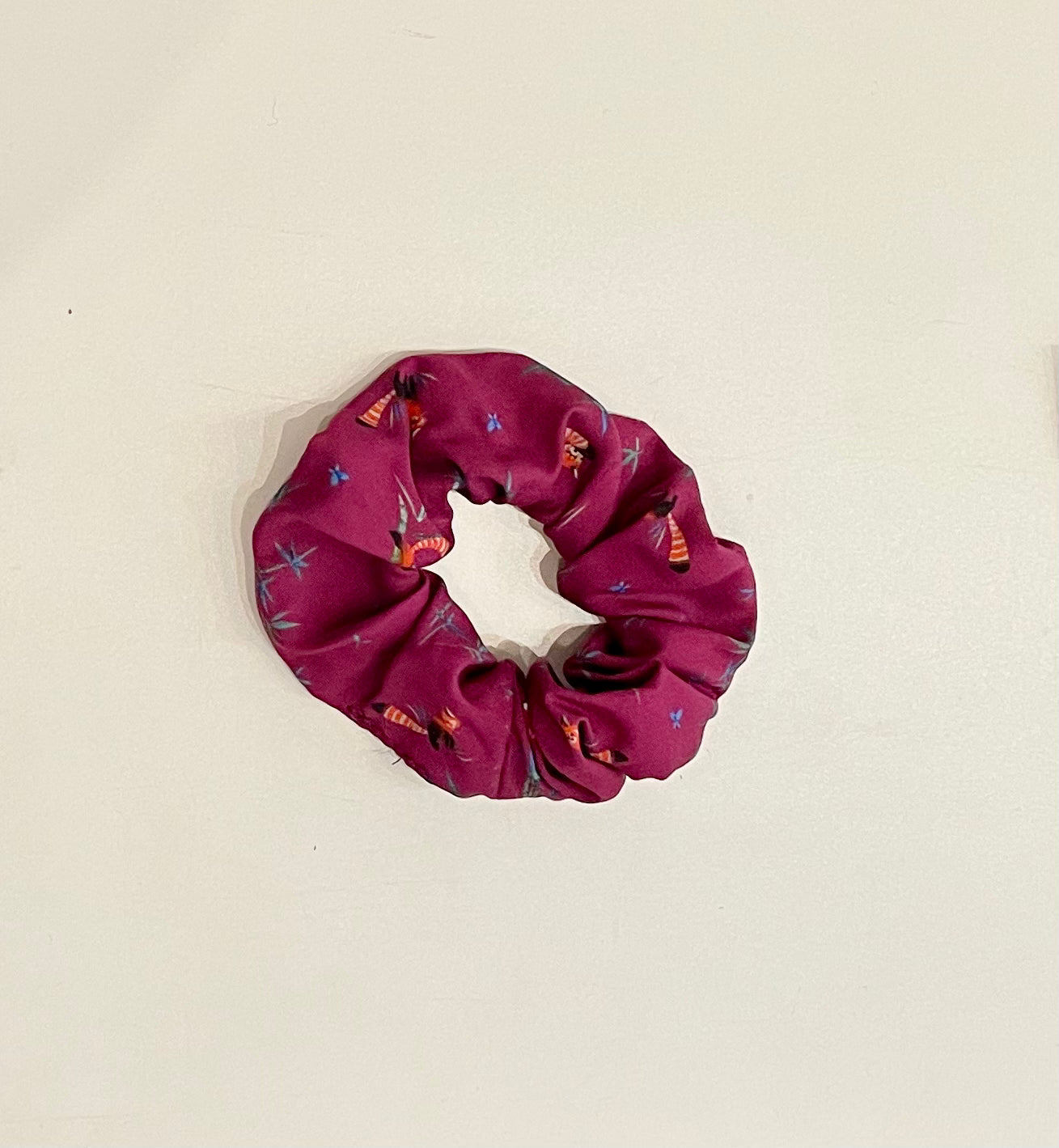 Scrunchies lampone panda rosso