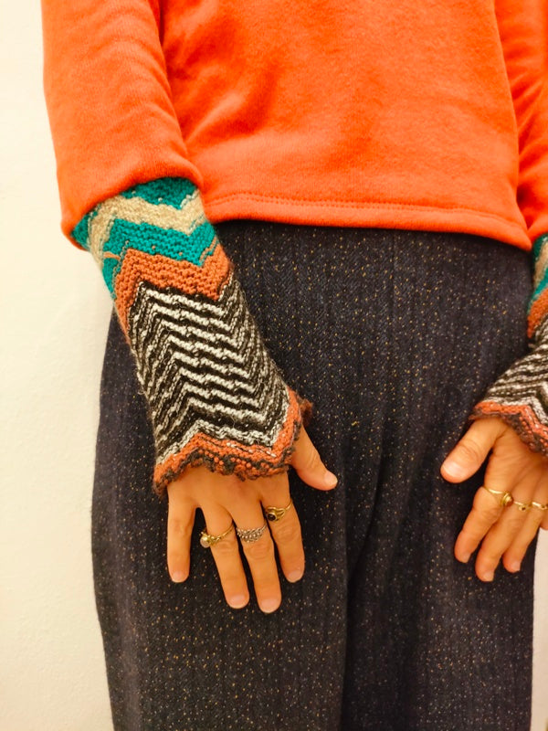 Very Cloudy in caldo cotone arancio