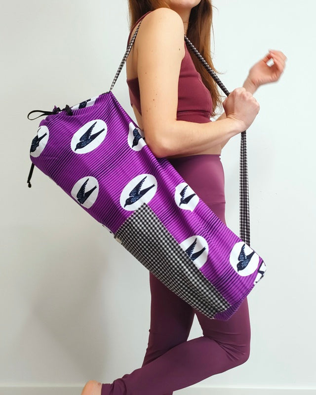 Borsa per yoga mat uccelli