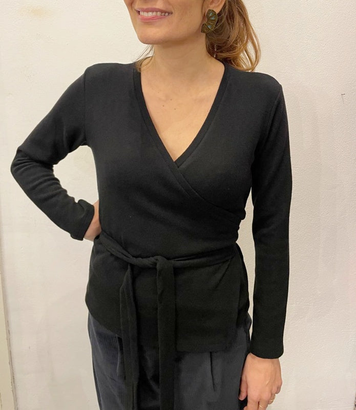 Scaldacuore caldo cotone nero