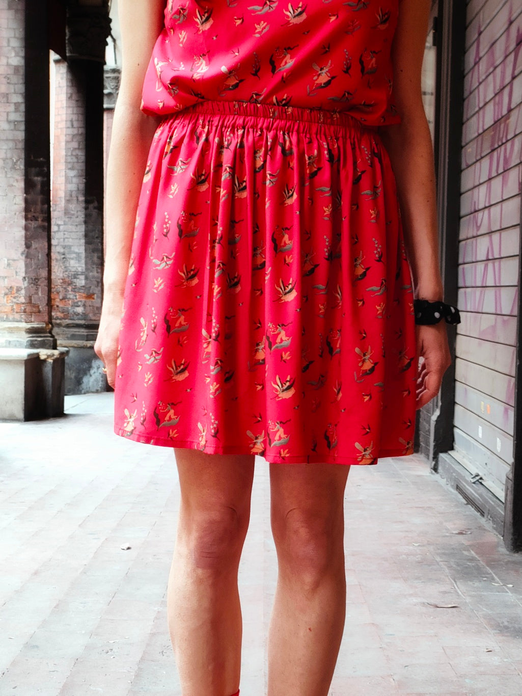 Gonna elastico corta Pollicina