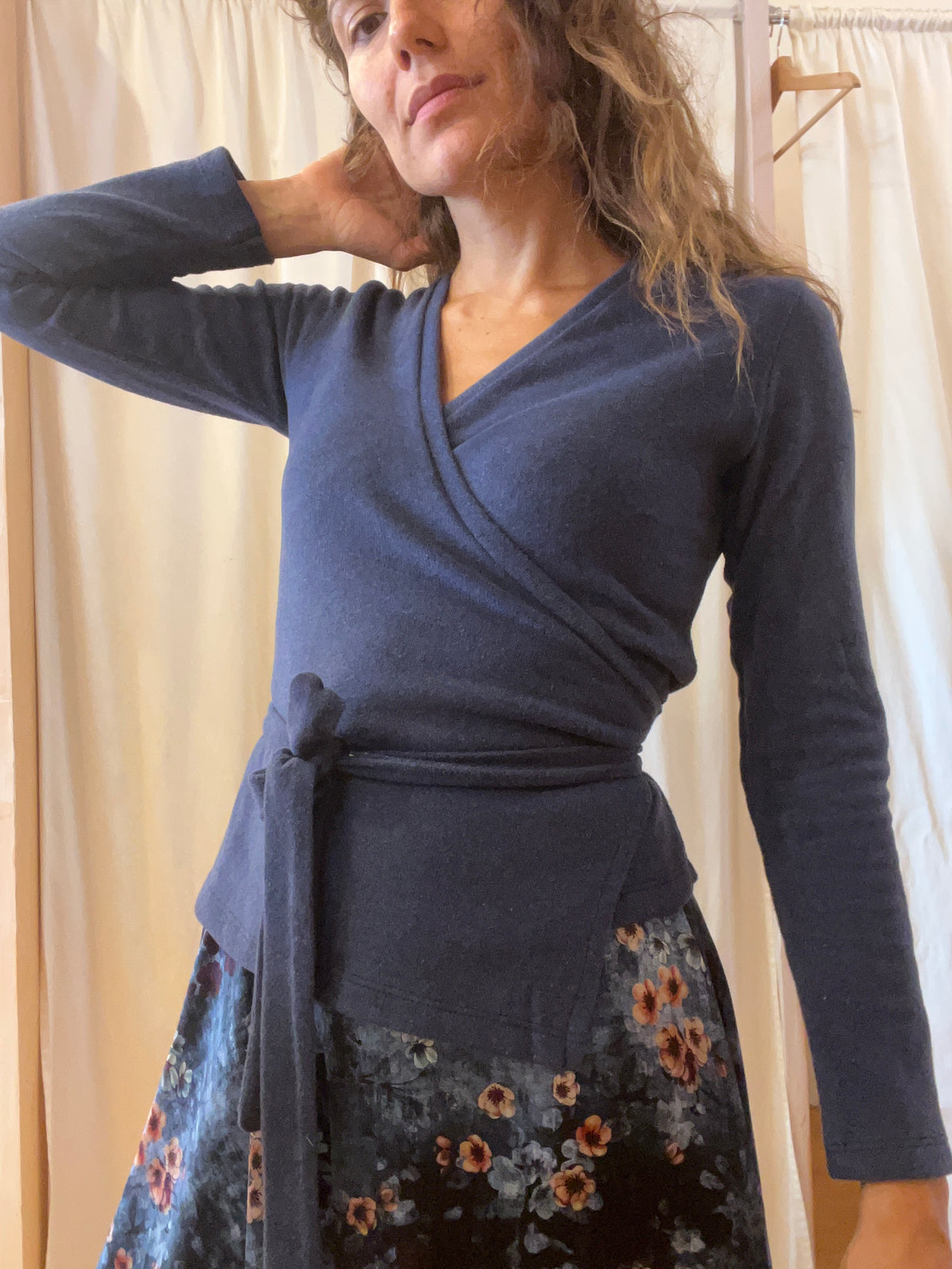 Scaldacuore Honey in caldo cotone blu