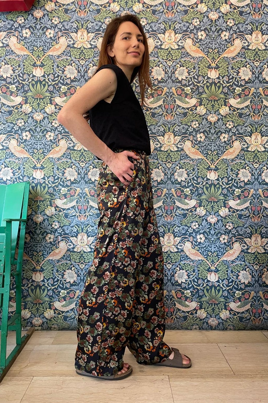 Sayuri viscosa fantasia floreale