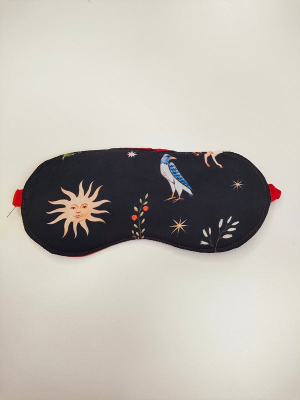 Mascherina occhi fantasia bestiario