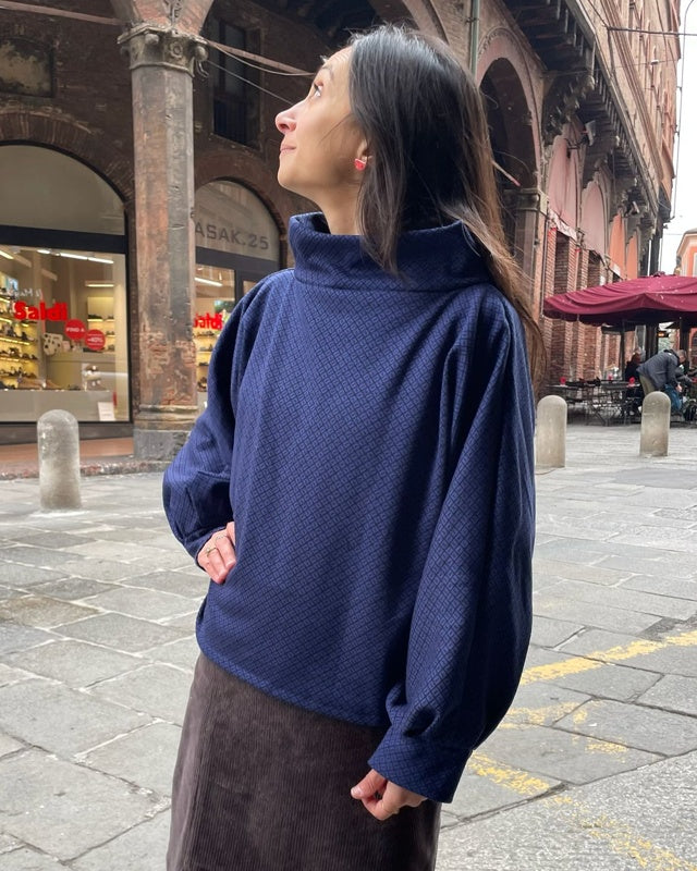 Juliet punto Milano viscosa micro fantasia