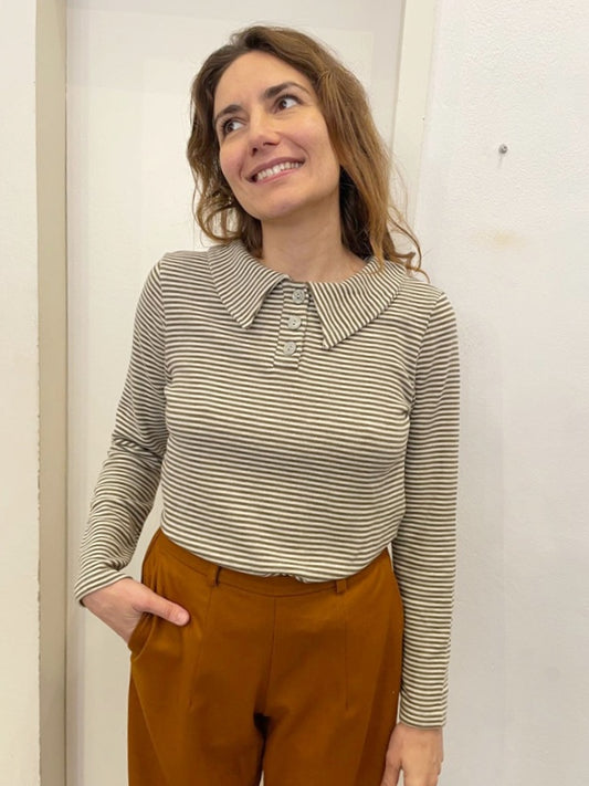 Winter Rainbow righine panna caldo cotone