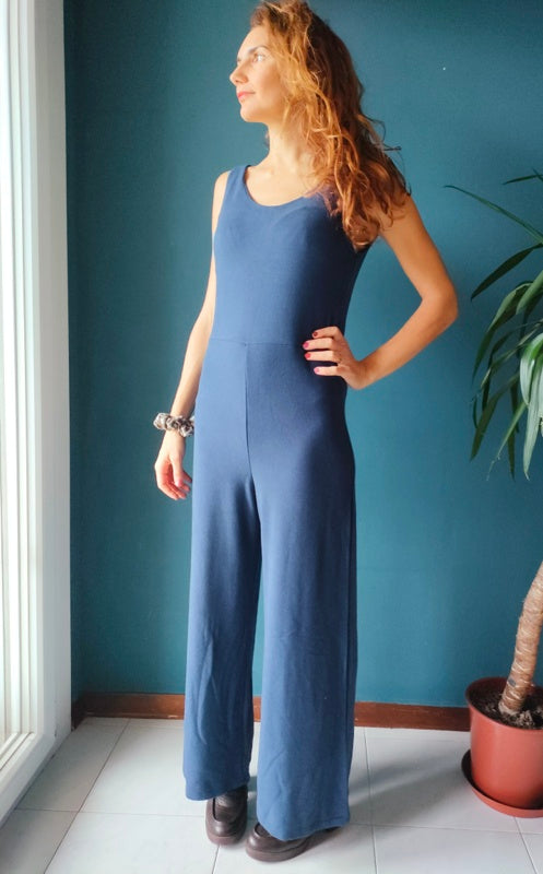 Tutone in caldo cotone Cobalto