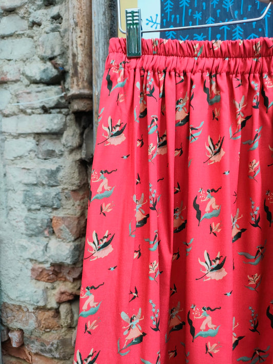 Gonna elastico corta Pollicina