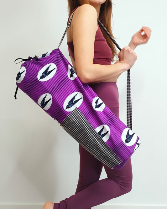 Borsa per yoga mat uccelli