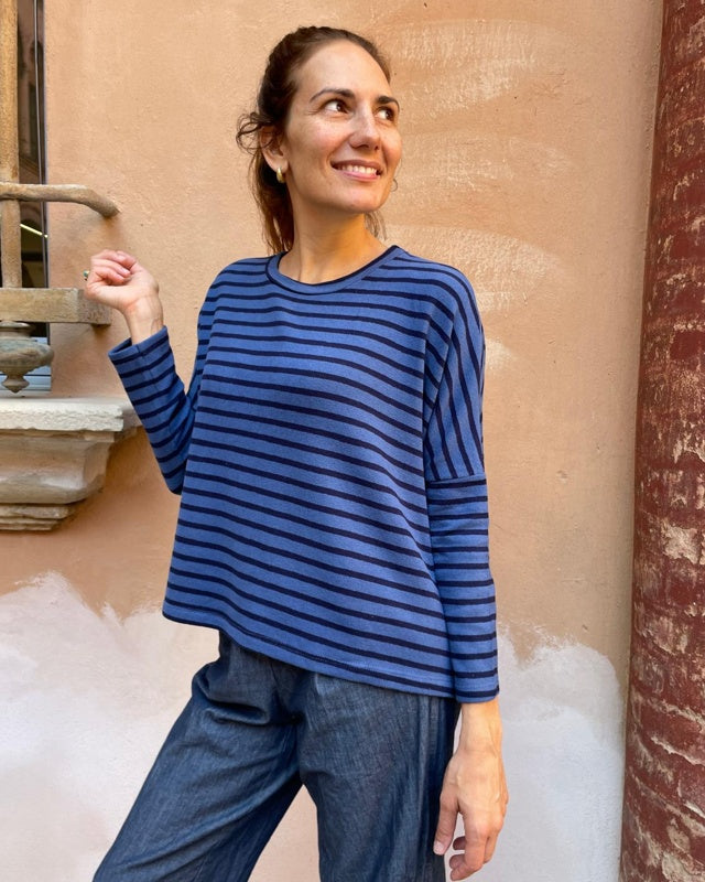 Maglia Ayaka gita al faro caldo cotone