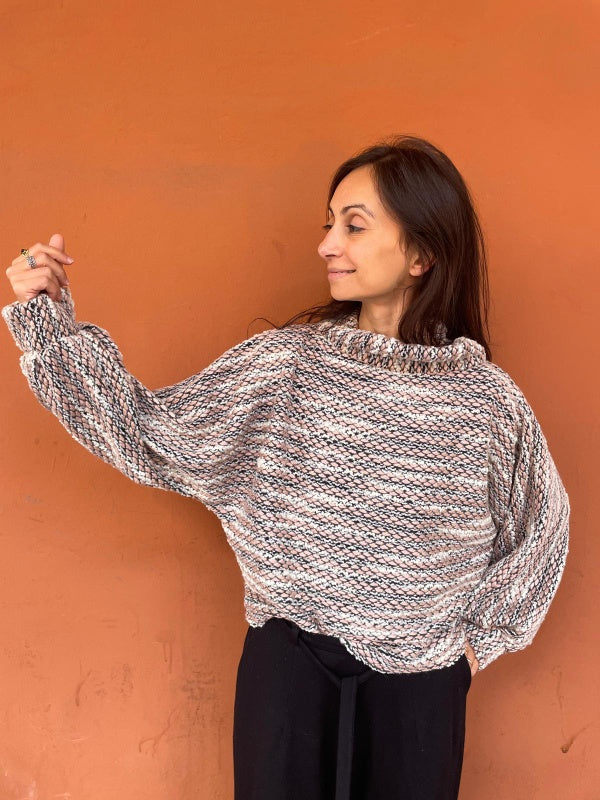 Maglia Juliet lana bouclé e cashmere