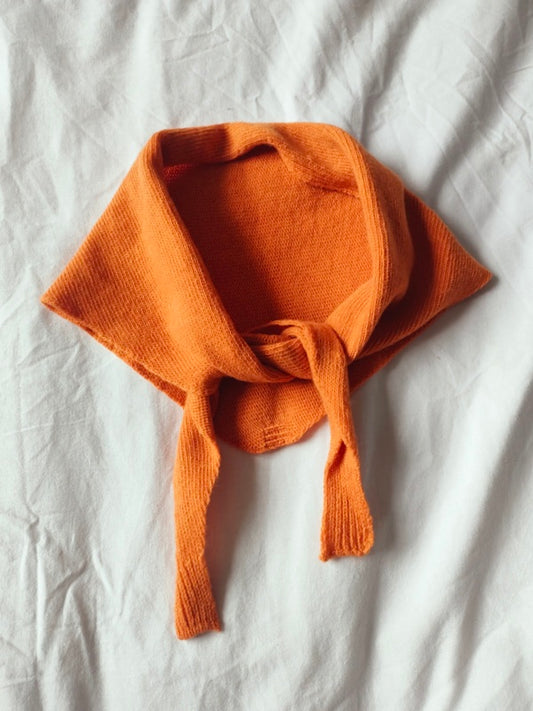 Sophie scarf arancio tramonto dorato