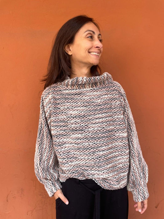 Maglia Juliet lana bouclé e cashmere